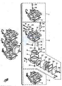 25J drawing CARBURETOR