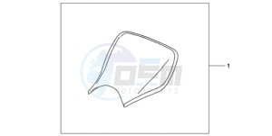 CBR1000RR9 KO / HRC MK drawing E-SEAT