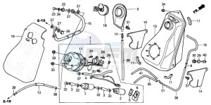 FJS600D SILVER WING drawing FUEL TANK