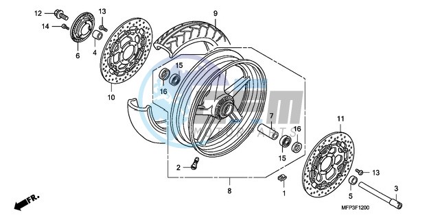 FRONT WHEEL