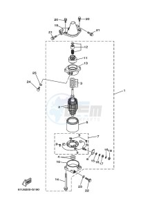 E115AETL drawing STARTER-MOTOR