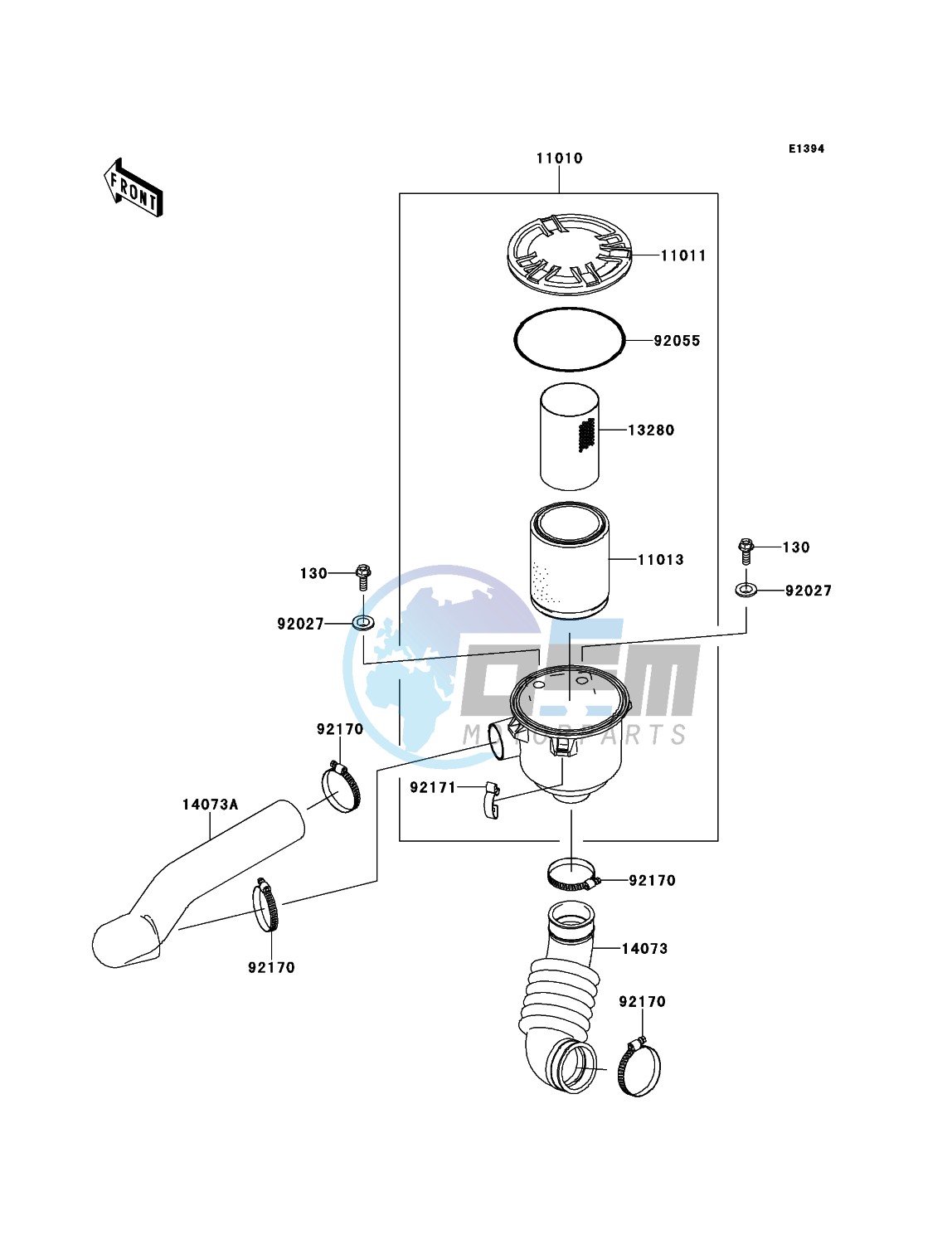 Air Cleaner-Belt Converter