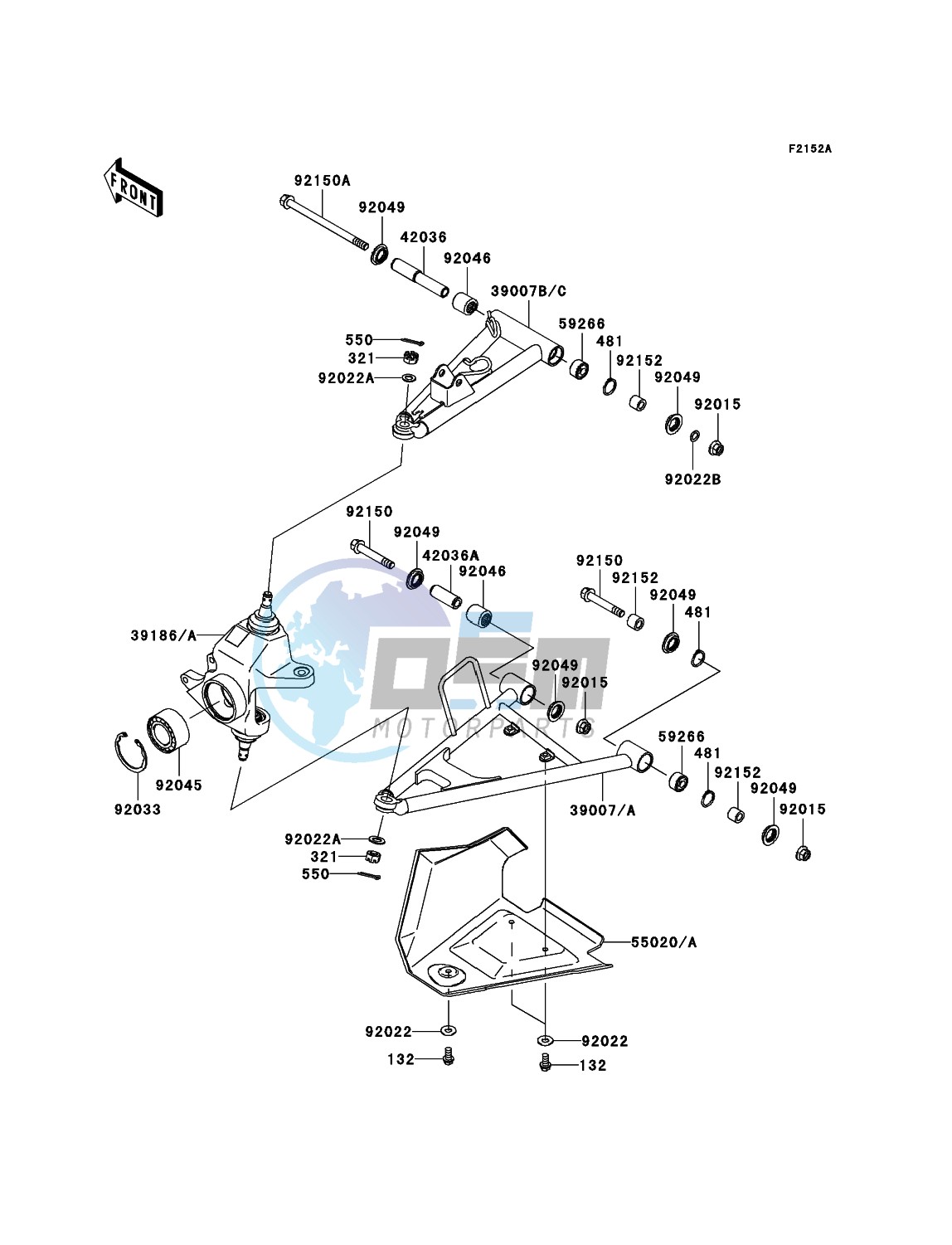 Front Suspension(JKAVFDA1 6B524415-)