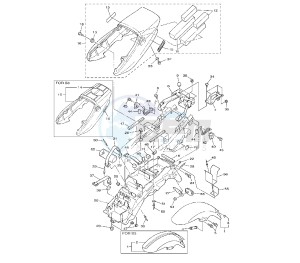 XJR 1300 drawing FENDER 5WWM-N-MP-R