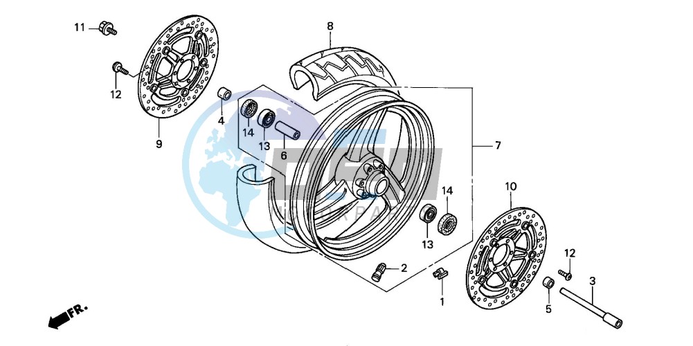 FRONT WHEEL