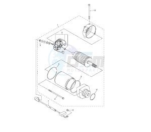 FZ1 1000 drawing STARTING MOTOR