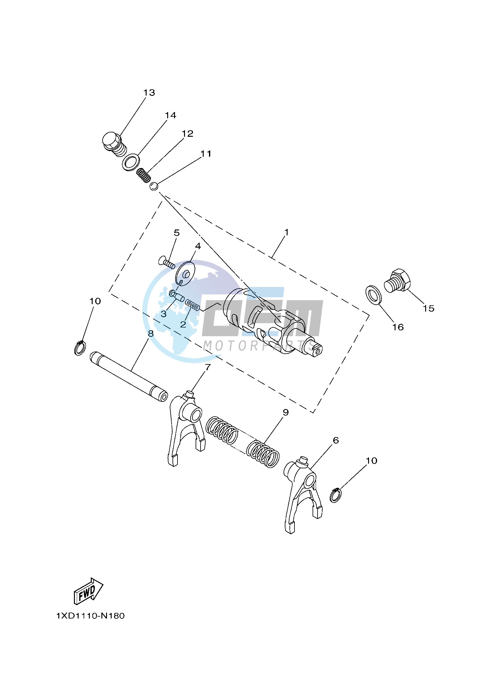 SHIFT CAM & FORK