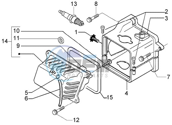 Cylinder head cover