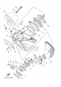 YZ250 (BCRL) drawing INTAKE