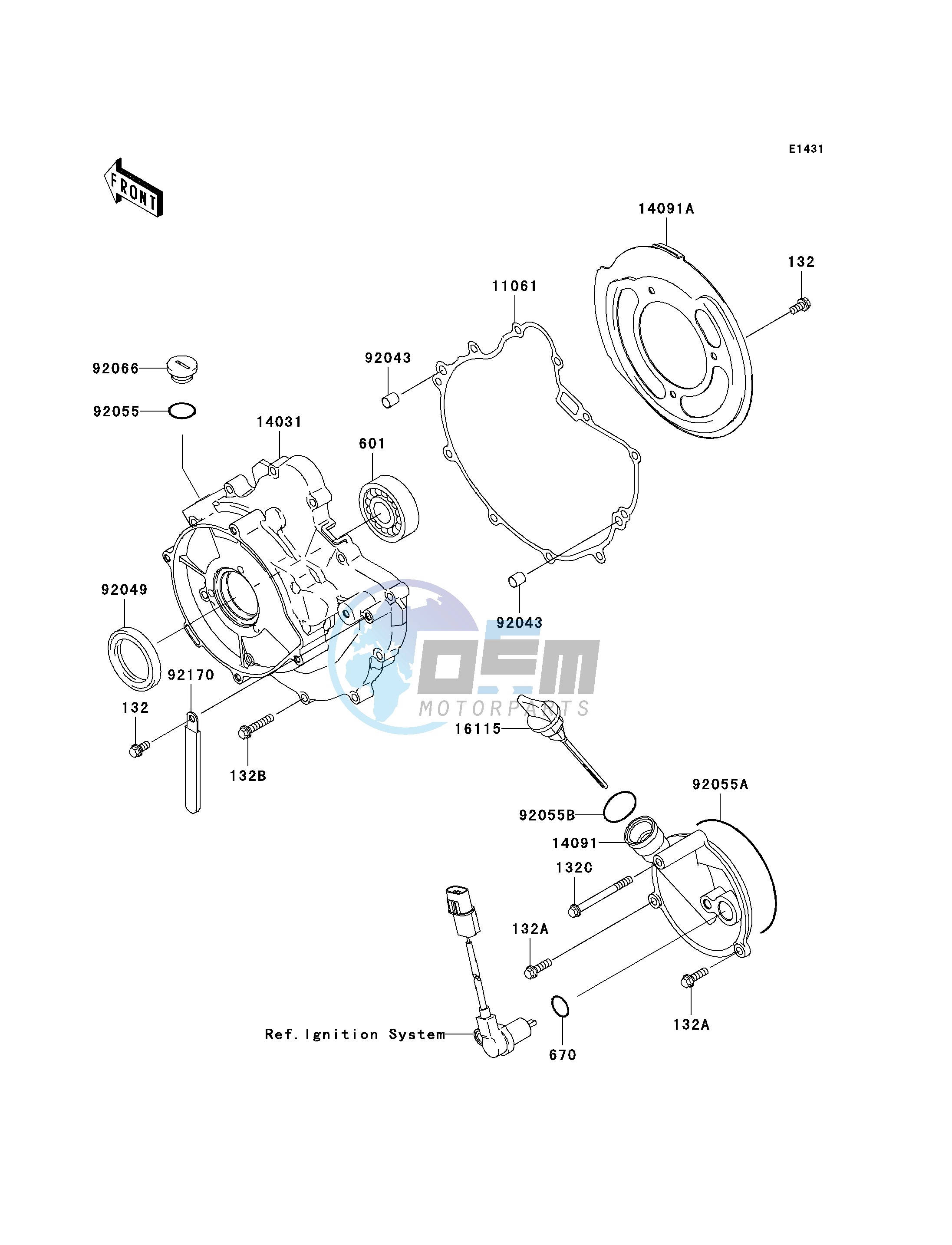 ENGINE COVER-- S- -