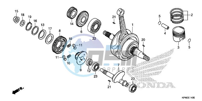 CRANKSHAFT/PISTON