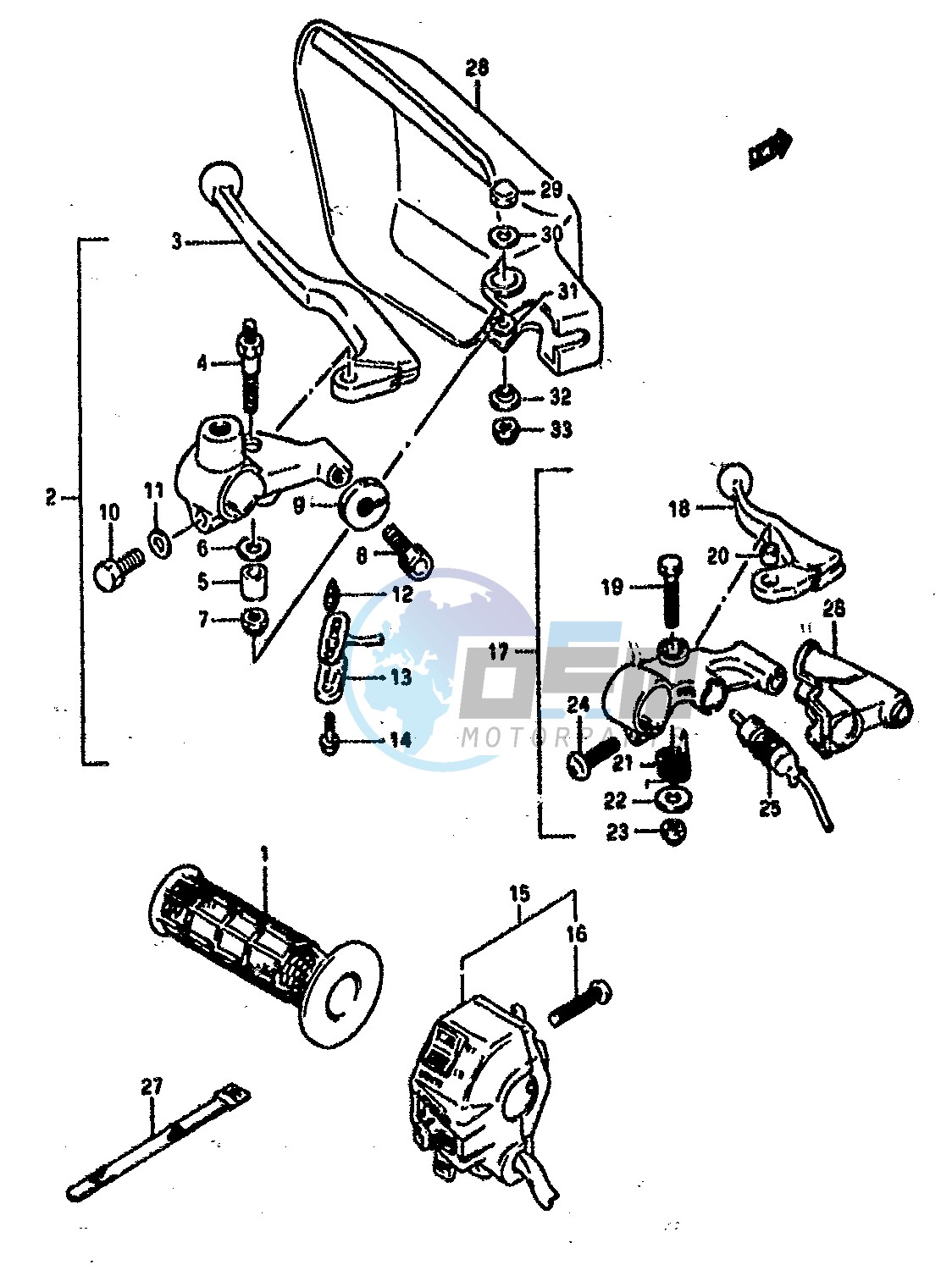 LEFT HANDLE SWITCH