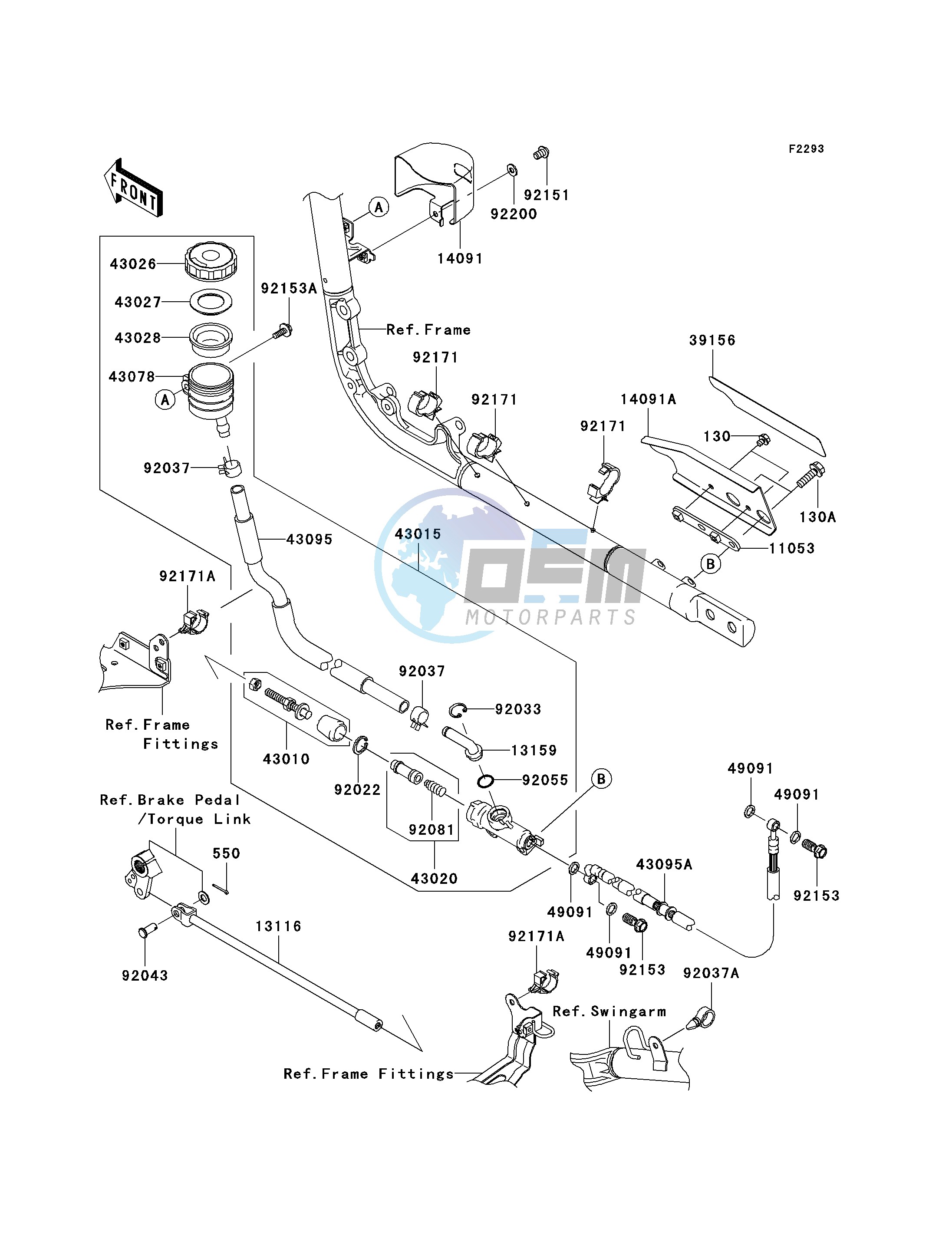 REAR MASTER CYLINDER