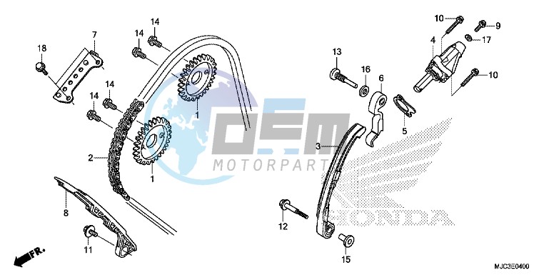 CAM CHAIN/TENSIONER