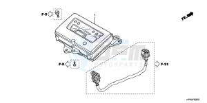 TRX420TMB TRX420 ED drawing METER