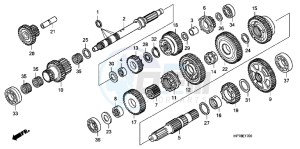 NC750DH NC750D ED drawing HEADLIGHT (LED)