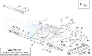 RSV 2 1000 drawing Swing arm