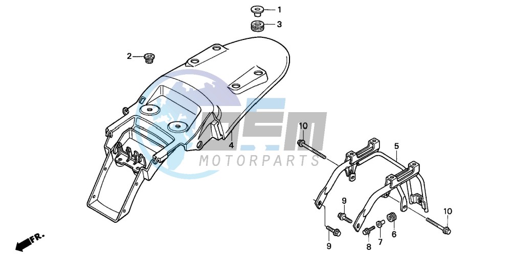 REAR FENDER (1)