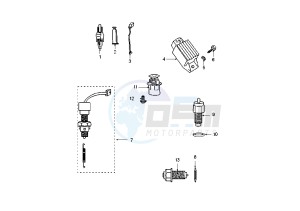 XPS T - 50 cc drawing ELECTRICAL DEVICES