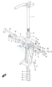 DF 350A drawing Swivel Bracket