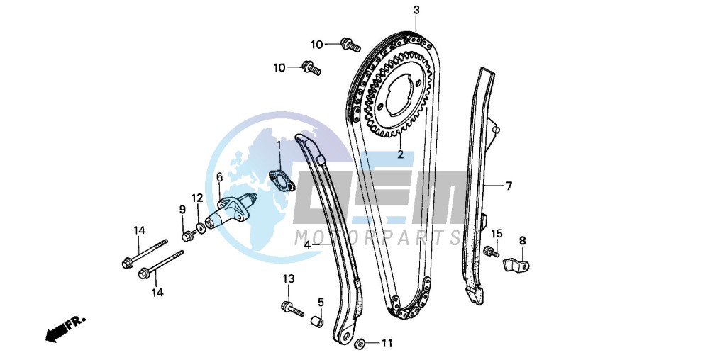 CAM CHAIN/TENSIONER