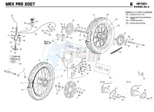 MRX PRO 50 drawing WHEELS