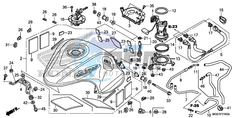 FUEL TANK/ FUEL PUMP