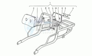 Nevada 350 drawing Luggage rack