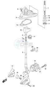 DF 300AP drawing Clutch Rod