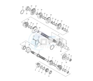 FZ1-N 1000 drawing TRANSMISSION