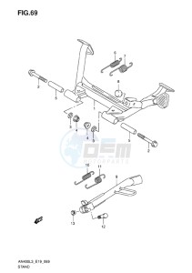 AN400 BURGMAN EU drawing STAND