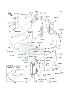 KX 85 A [KX85 MONSTER ENERGY] (A6F - A9FA) A6F drawing RADIATOR