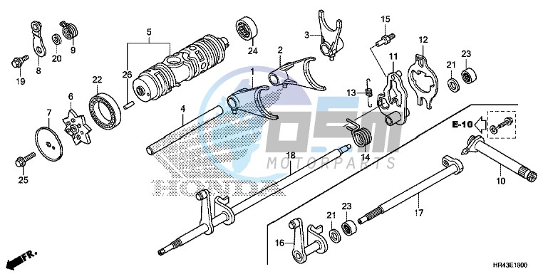 GEARSHIFT FORK