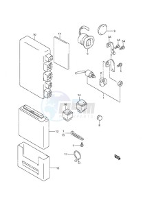 DF 40 drawing Engine Control Unit