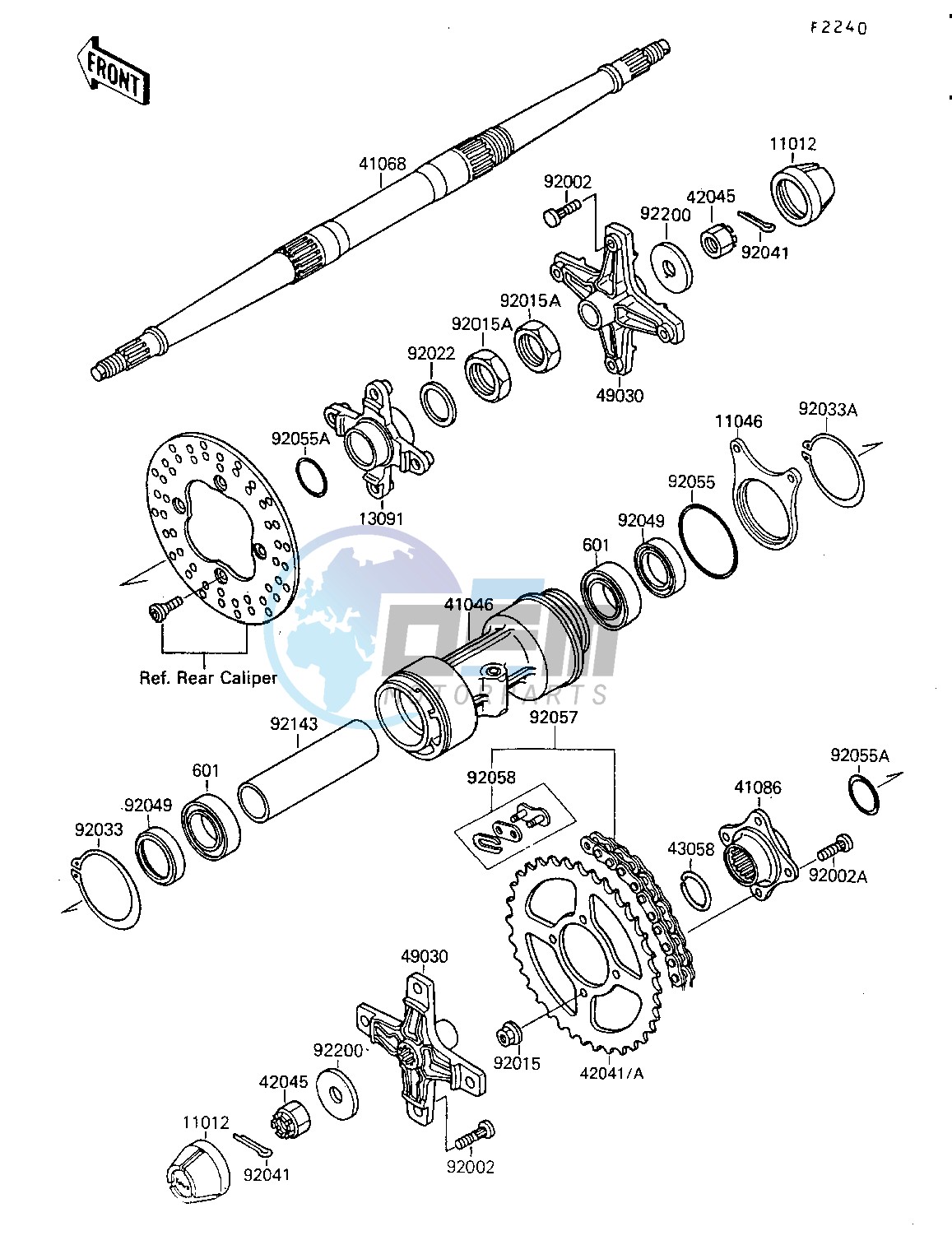 REAR HUB