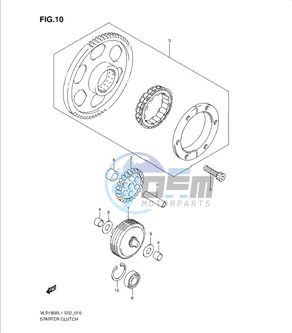 STARTER CLUTCH