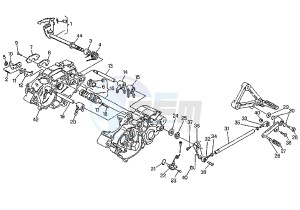 MITO EVOL.125 drawing GEAR CHANGE MECHANISM