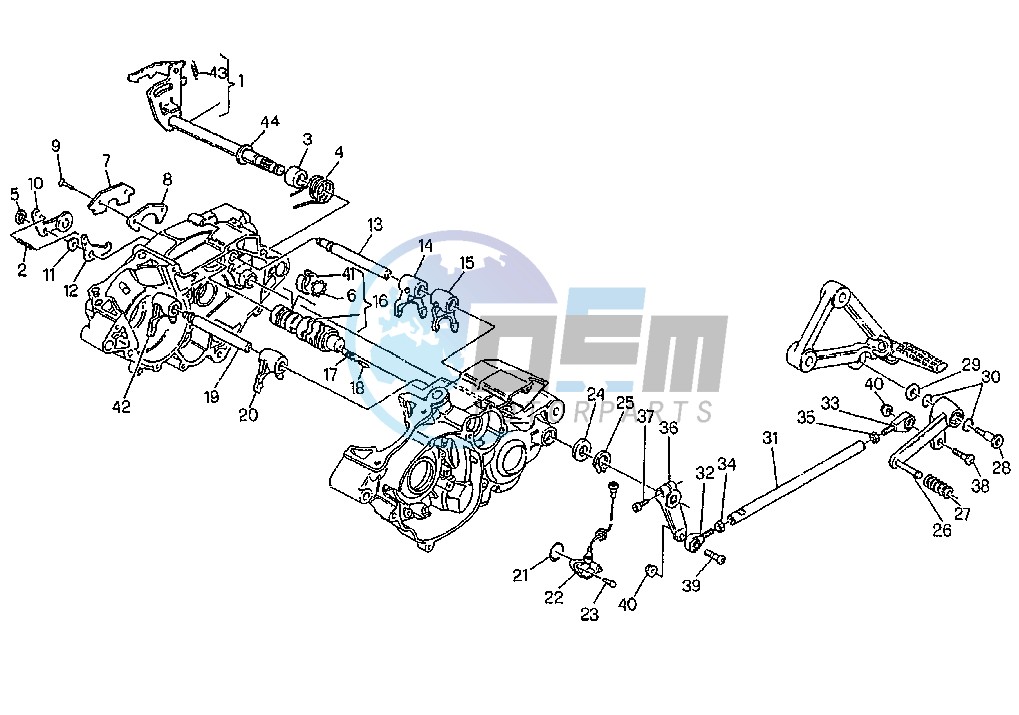 GEAR CHANGE MECHANISM