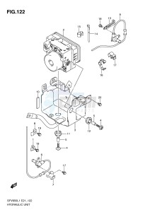 SFV650 (E21) Gladius drawing HYDRAULIC UNIT (SFV650AL1 E21)