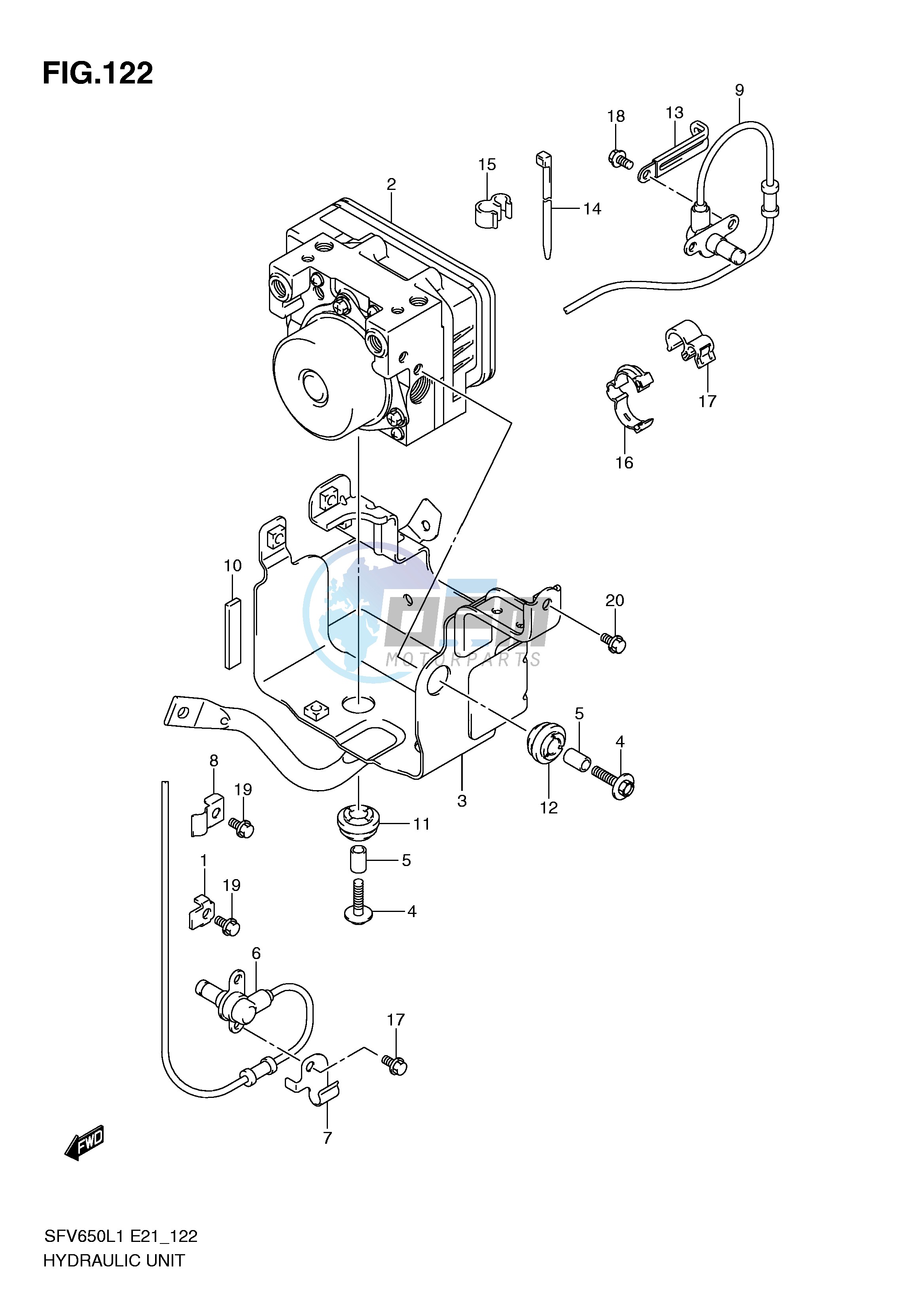 HYDRAULIC UNIT (SFV650AL1 E21)