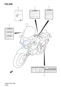 DL650 ABS V-STROM EU-UK drawing LABEL