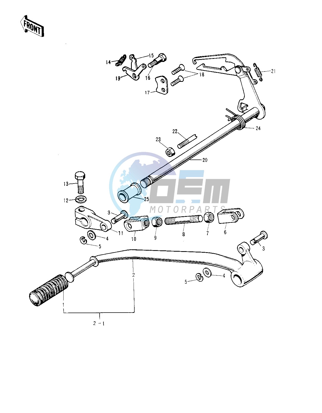 GEAR CHANGE MECHANISM