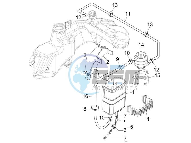 Anti-percolation system