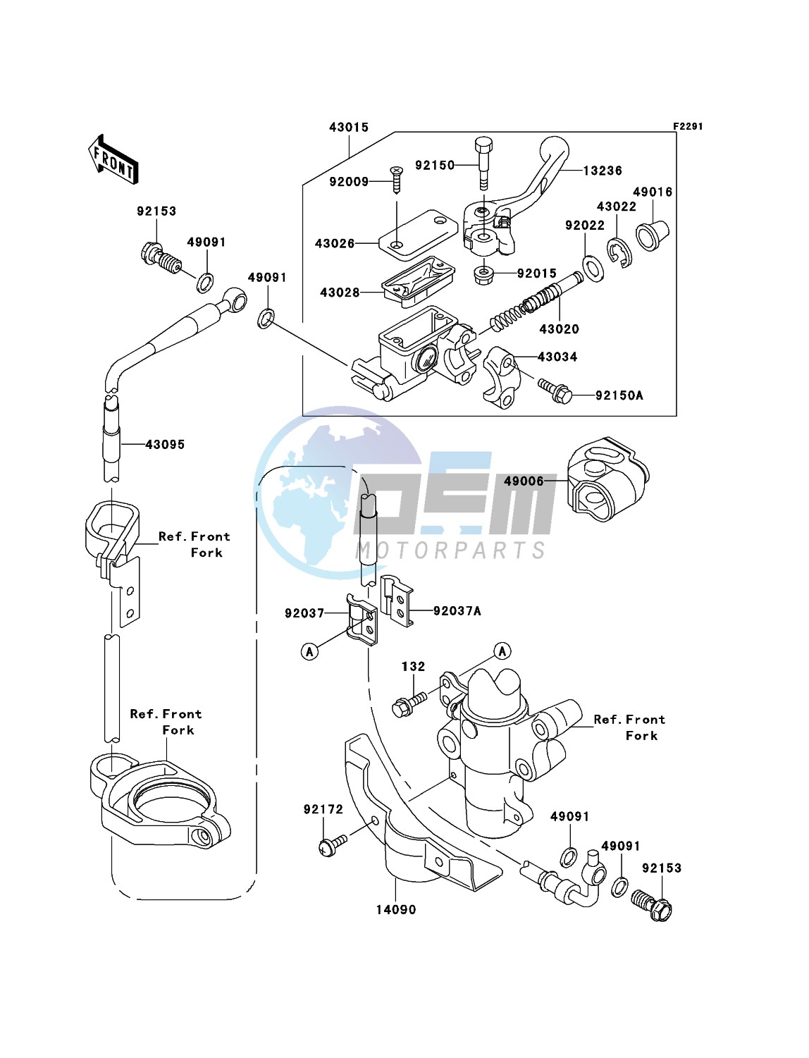 Front Master Cylinder