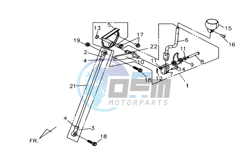 SHIFT ROD - SHIFT LEVER