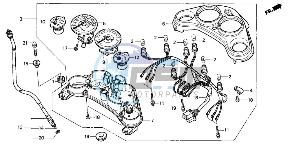 METER (CBR125R/RS/RW5/RW6/RW8)