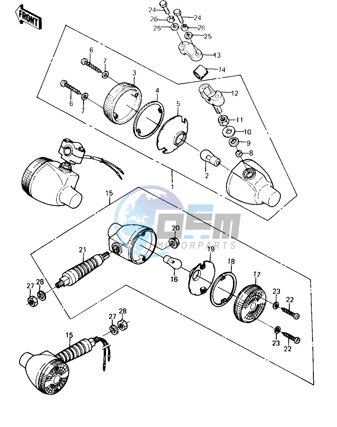 TURN SIGNALS -- KE100-A10- -