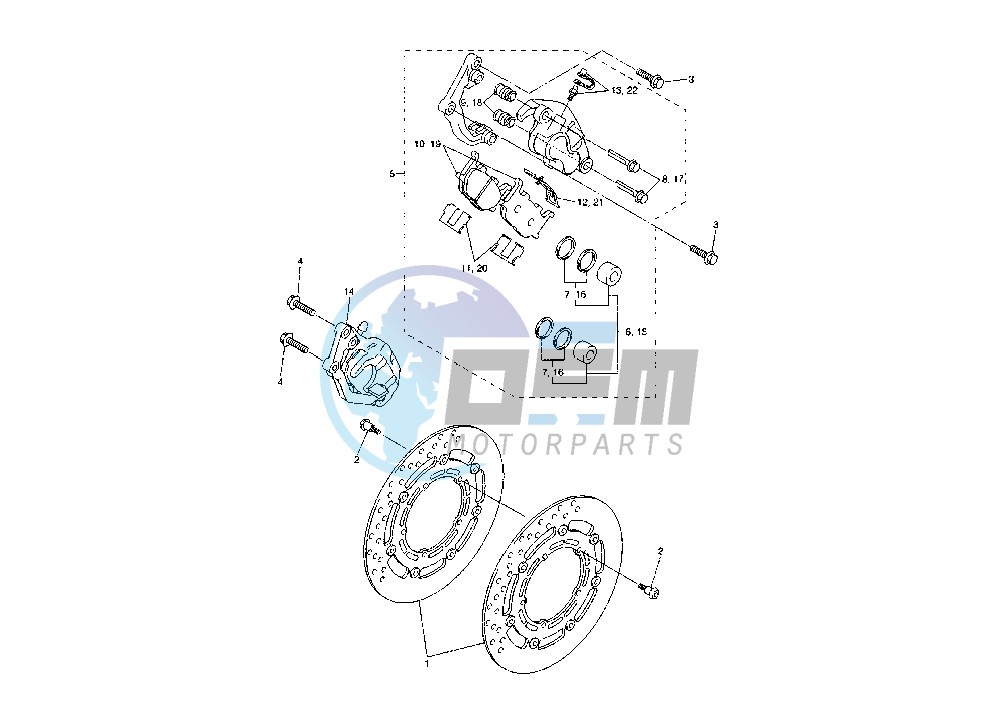 FRONT BRAKE CALIPER