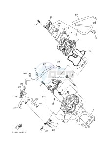 YFM700FWA YFM70GDHG GRIZZLY 700 (B305) drawing CYLINDER HEAD