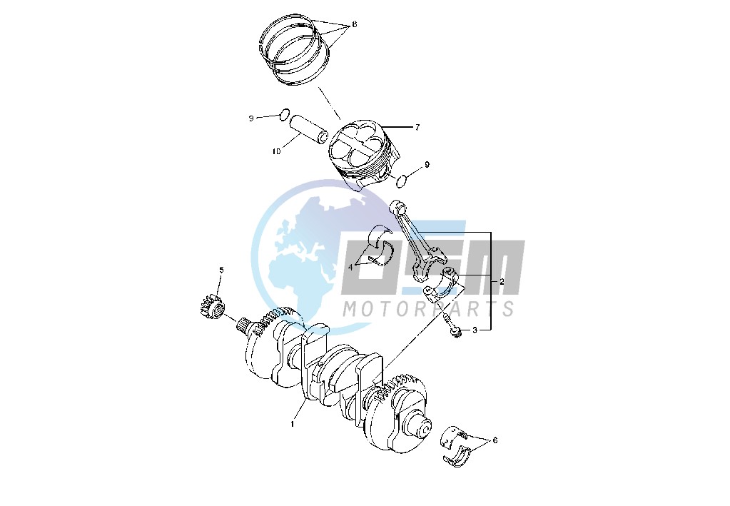 CRANKSHAFT - PISTON